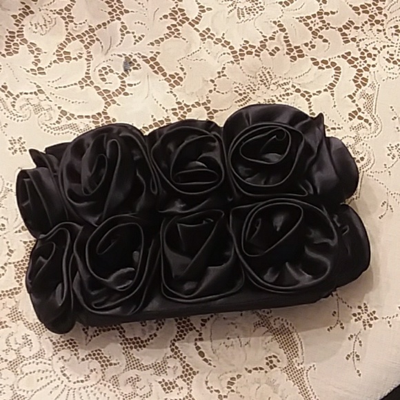 navy evening purse